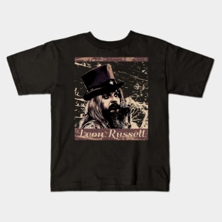 Leon Russell Kids T-Shirt